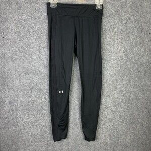 Under Armour Athletic Stretch Pants Women Small Black